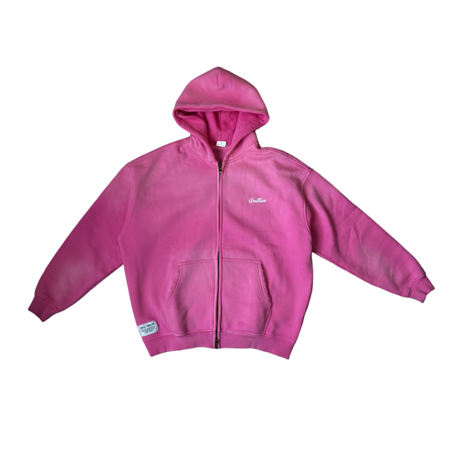 Double zip hoodie