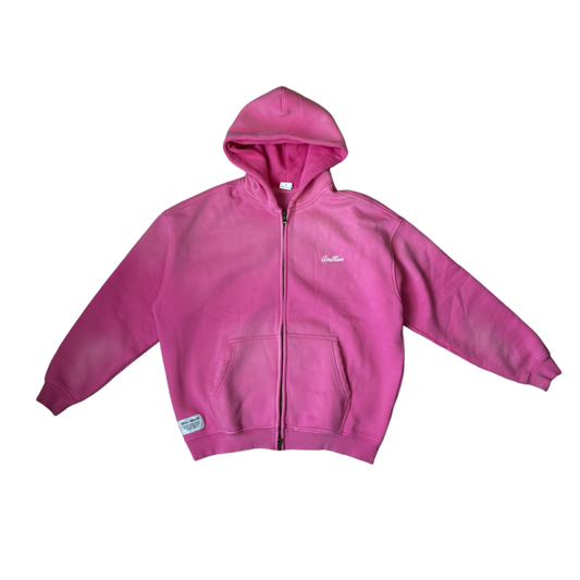 Double zip hoodie
