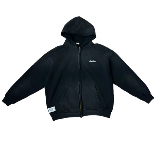 Double zip hoodie